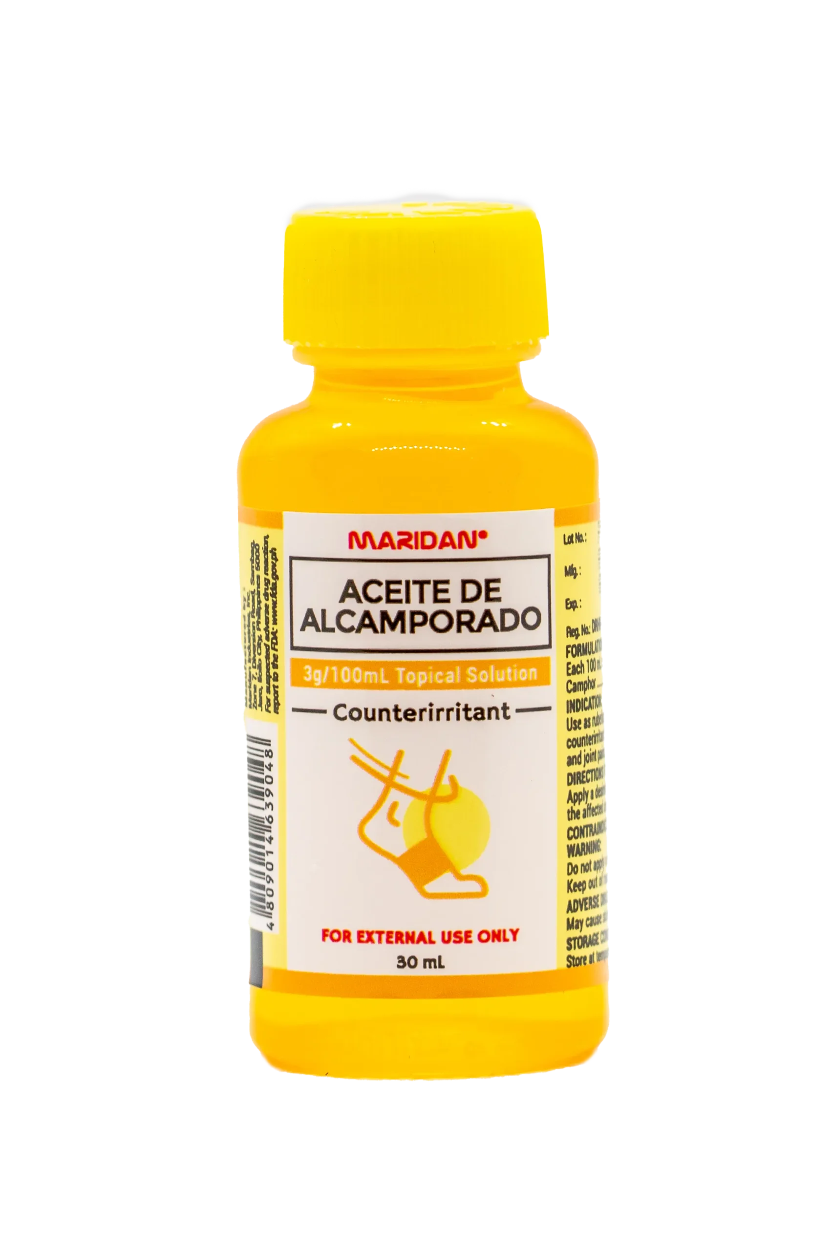 Aceite de Alcamporado | Camphor Massage Oil