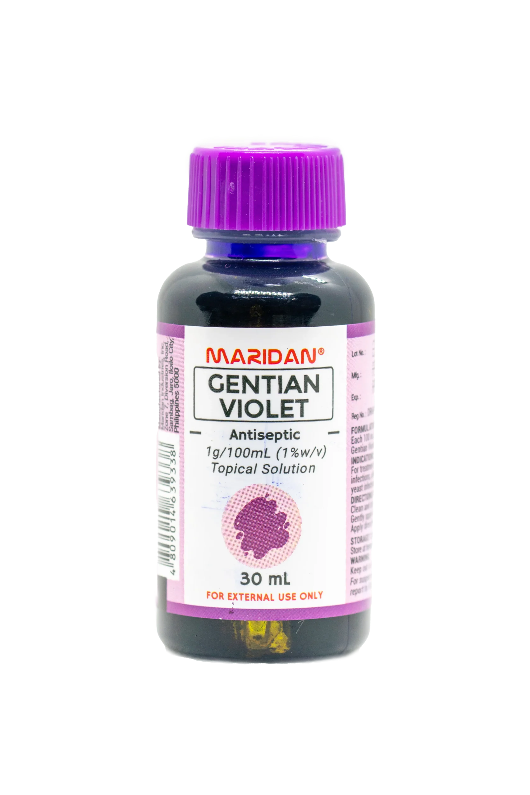 Gentian Violet  1% w/v Topical Solution